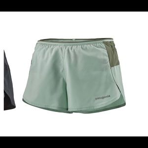Patagonia Strider Pro Running Shorts 3” in green